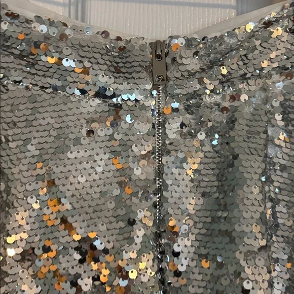 FRNCH tiered sequinned skirt - Picture 10 of 11